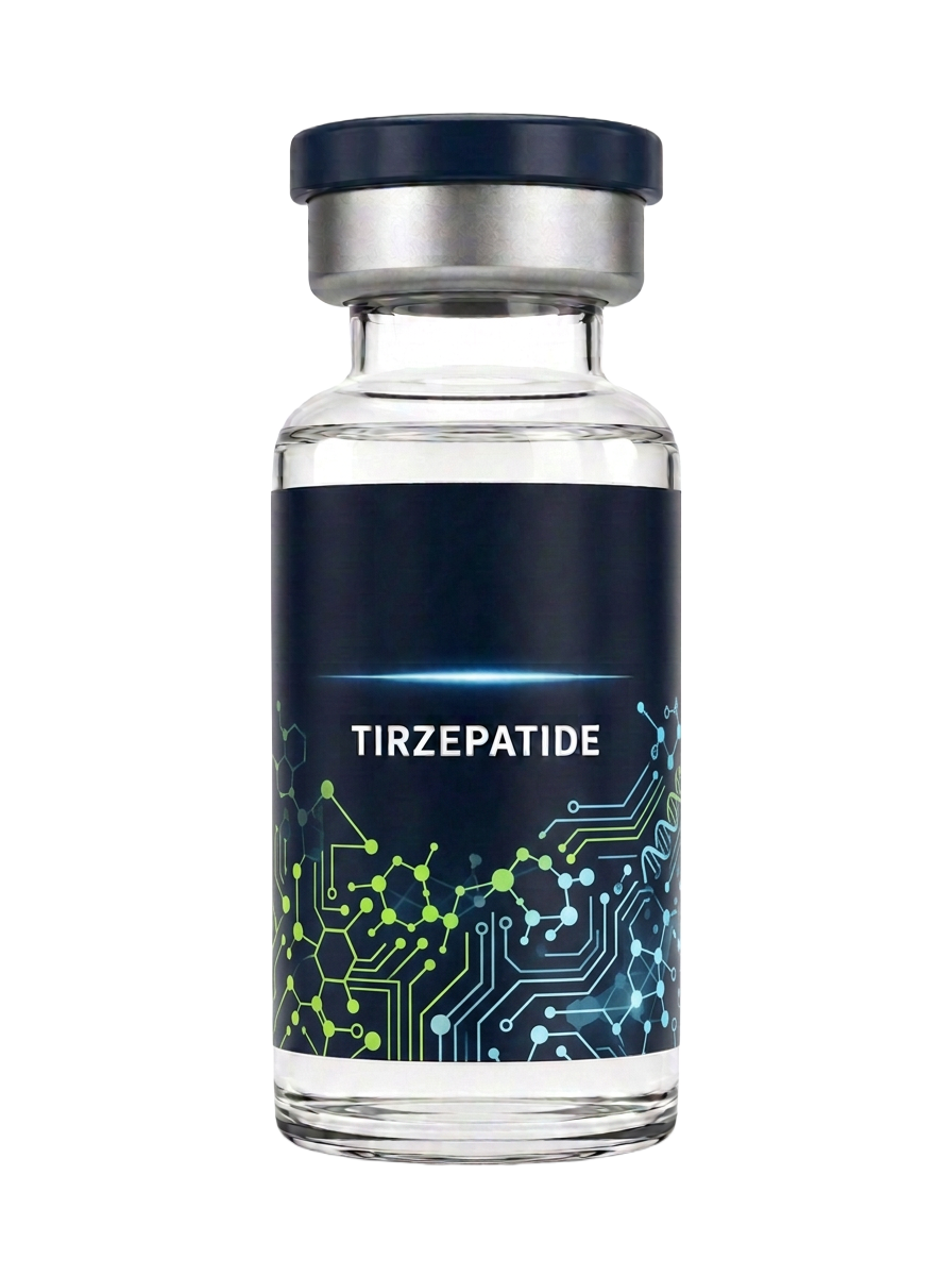 Compounded Tirzepatide Allmighty RX product mockup